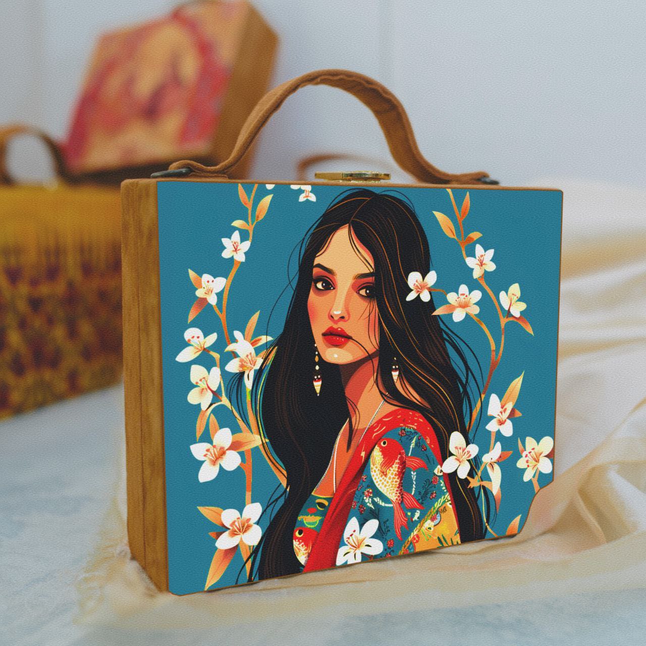 Printed Collection in Suitcase Style