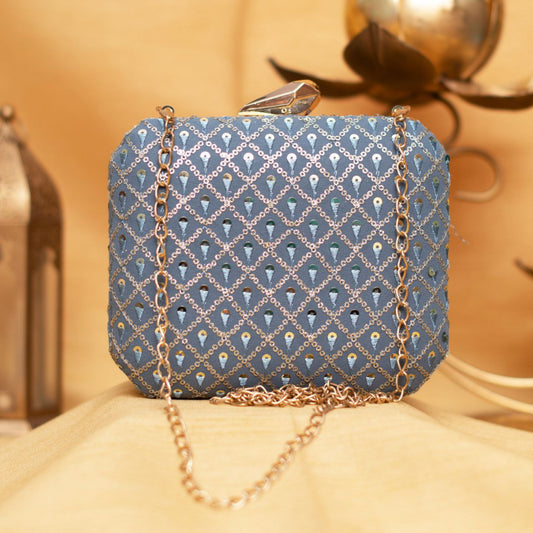 Box Design Ethnic Clutches