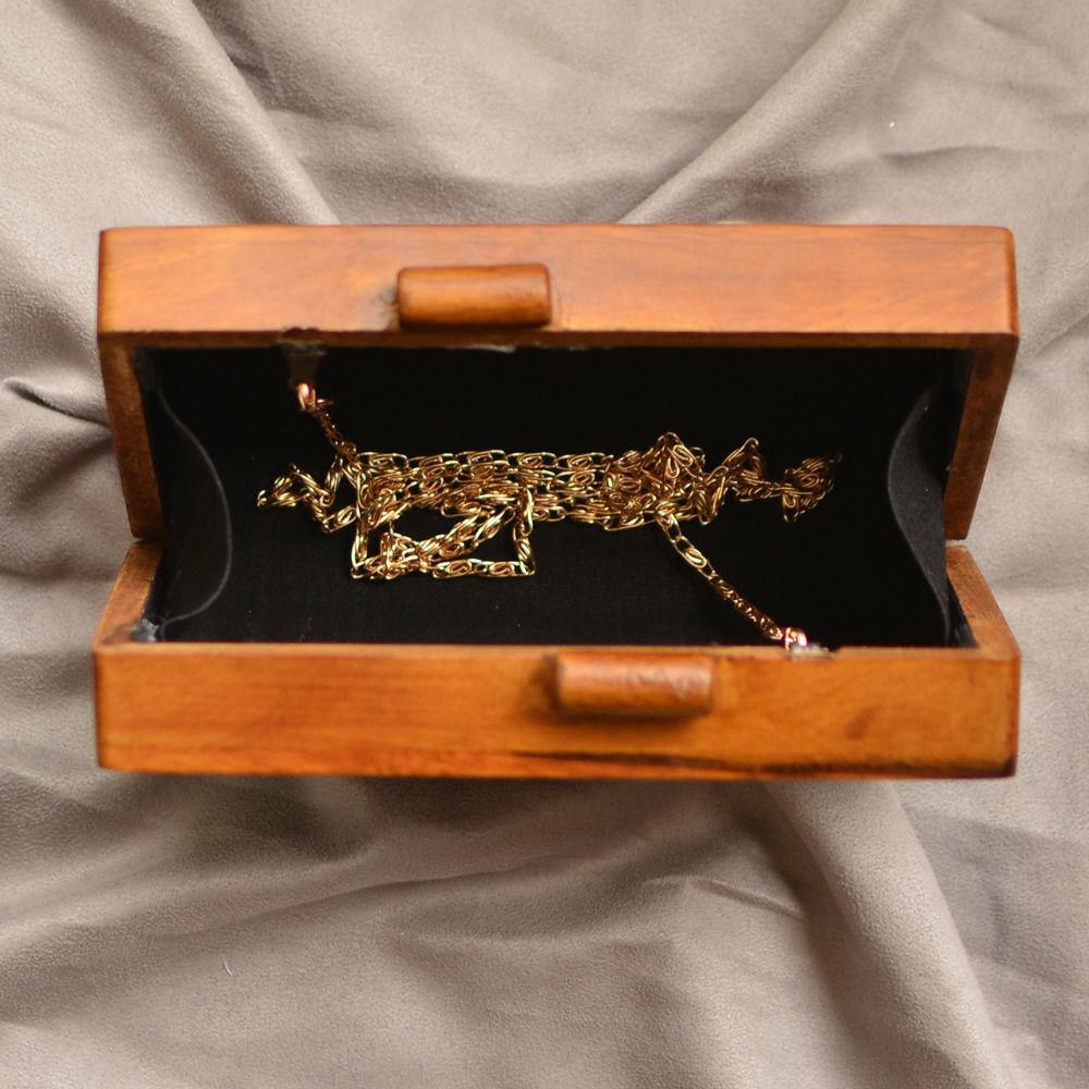 Anarkali Printed Wooden Clutches